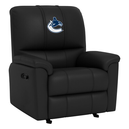 Dreamseat Rocker Recliner with Vancouver Canucks Logo XZ52031CDRRBLK-PSNHL42080